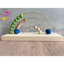 Load image into Gallery viewer, Custom Name Montessori Rainbow Abacus - Kids toys