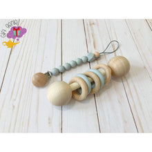 Load image into Gallery viewer, Gender Neutral Gray Sensory Teether Gift - baby gifts