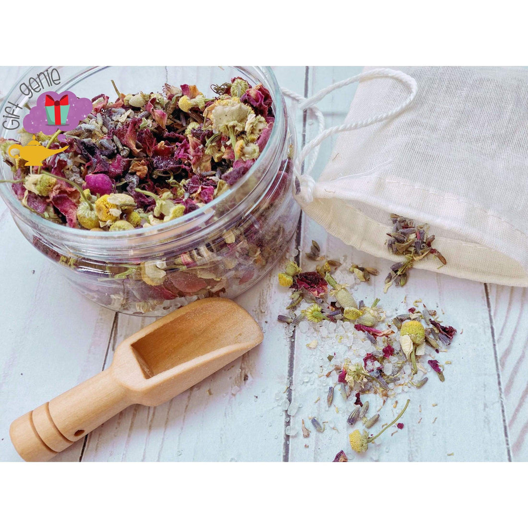 Organic Lavender Rose Chamomile Self Care Gift Set