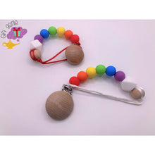 Load image into Gallery viewer, Rainbow Baby Silicone Gift Set - baby gifts
