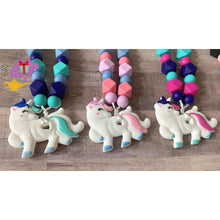 Load image into Gallery viewer, Unicorn Car Sensory Chewy Necklace - Kids toys