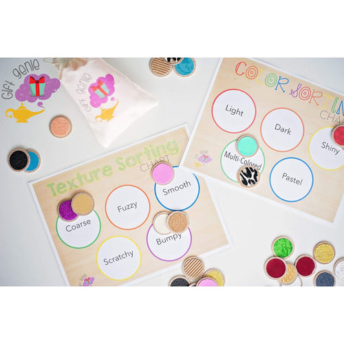 Kindergarten Sensory Sorting Activity & Match Game early
