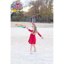 Load image into Gallery viewer, Large Rainbow Ribbon Hand Kite - toddler toys
