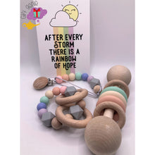 Load image into Gallery viewer, Pastel Rainbow Baby Silicone Gift Set - baby gifts
