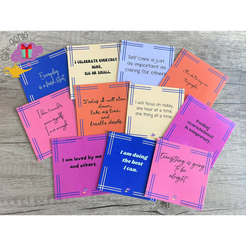 Relaxation Affirmation Cards - affirmation cards